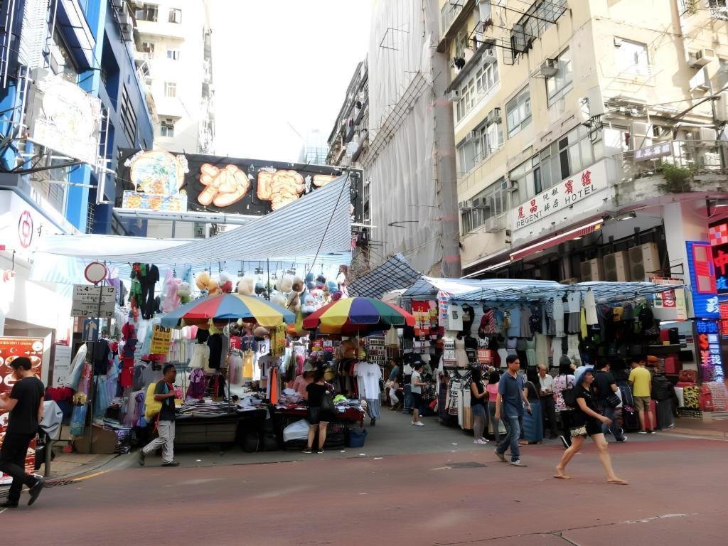 Sunny Day Hotel, Mong Kok Hong Kong Bagian luar foto